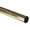 Brass, variant on Outwater 4ft Satin Stainless Steel Railing | 2" Diameter DIY Rail for Bars, Stairs & More