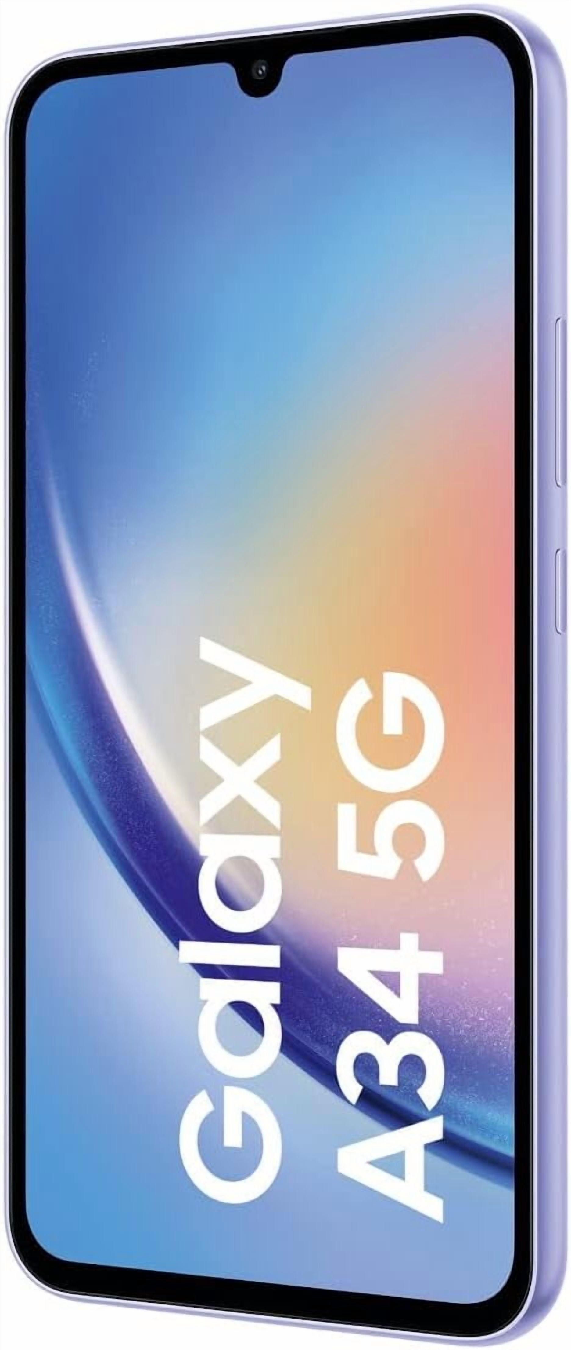 Samsung Galaxy A34 5G + 4G LTE (256GB + 8GB) 6.6