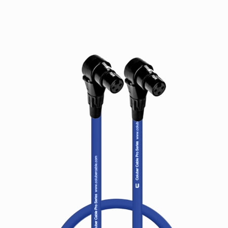 Coluber Cable - Right Angle XLR Female to Right Angle XLR Cable Female