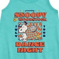 thumbnail image 2 of Peanuts - Snoopy And Woodstock Dance Night - Toddler & Youth Girls A-line Dress, 2 of 5