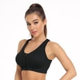 thumbnail image 4 of Sujetador deportivo WANAYOU Racerback inalámbrico con cierre frontal con cremallera, 4 of 9