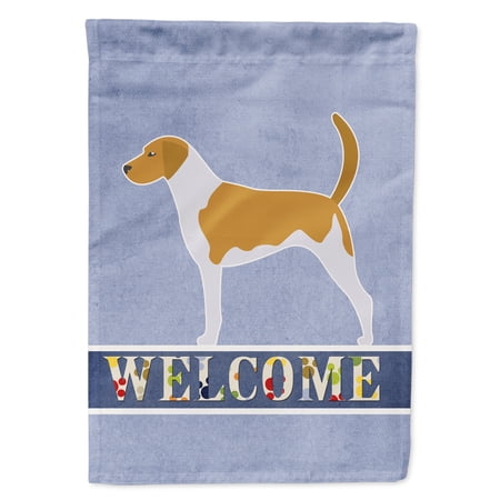 American Foxhound Welcome Garden Flag