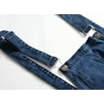 thumbnail image 3 of Wangsaura Suspender Trousers, High Waist Ripped Jeans Close-Fitting Pants, 3 of 5