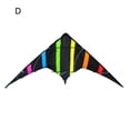 thumbnail image 1 of Trayknick Kite Colorful Large Sound 1.2M Triangle Stunt Kite for Playing, 1 of 13