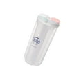 thumbnail image 1 of Plastic Divided Box Organizer Clear BPA container cereal storage sugar Free grain container Plastic Case Storage Container 3000ml, 1 of 8