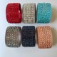 thumbnail image 2 of Nvzi Pulseras Pulseras de moda con diamantes de imitación Pulseras envolventes de cuero Pulseras para el día de San Valentín -Blanco, 2 of 5