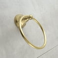 thumbnail image 2 of Kingston Brass BA4814BB 6 in. Metropolitan Towel Ring, Brushed Brass, 2 of 3