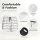 thumbnail image 4 of Balery Cute Goose Pantalones cortos deportivos para mujer con forro y dos bolsillos, elásticos, para entrenamiento, gimnasio, yoga-Medium, 4 of 7