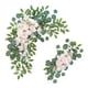 thumbnail image 2 of Arco De Flores De Boda Con Guirnalda De Hojas Para Decoración De Ceremonia, 2 Uds., Rosa Claro SM SunniMix corona de flores, 2 of 8