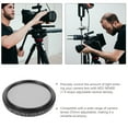 thumbnail image 3 of Variable Filtre Nd Filtre d'Objectif Nd Filtre d'Objectif d'Appareil Photo 55 mm Fourniture de Photographie, 3 of 9