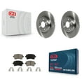 thumbnail image 1 of CMX Rear Disc Brake Rotors and Ceramic Pads Kit for Car Audi Q5 A4 Quattro A5 allroad S5 K8C-101849, 1 of 11