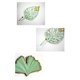 thumbnail image 4 of Gancho de pared de hierro forjado con forma de hoja, organizador, multifuncional, D, verde, 4 of 5
