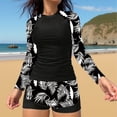 thumbnail image 6 of Jamicy Swimwear for Women Rash Guard & Swim Shorts, Long Sleeve Swim Shirt, Quick Dry Swimsuits Upf 50+ Spf Sun & Uv Protection, 6 of 6