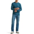 thumbnail image 2 of Wrangler® Men's Long Sleeve Henley Shirt, Sizes S-3XL, 2 of 4