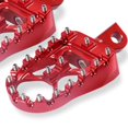 thumbnail image 2 of Motorcycle Front Driver Footrests Footpegs for Motorcycle Front Driver Pedals XL883 2007-2010 Red, 2 of 8
