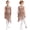 Dusty Pink, variant on Girls One Shoulder Long Sleeve Modern Ballet Lyrical Dance Dress Skirted Leotard Performance Dancewear Green 6