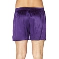 thumbnail image 2 of Intimo Mens Classic Silk Boxers, Amethyst, Small, 2 of 4
