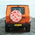 thumbnail image 6 of Naloa Cute Mushroom1 PVC Leather Spare Tire Wheel Cover for Car Truck SUV Camper Trailer Universal Fit many size14 inch, 6 of 6