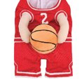 thumbnail image 2 of Disfraz Baloncesto para Perro Deportivo Halloween (S) Rojo, 2 of 3