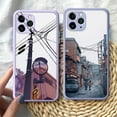Anime Painted House scenery Phone Case For iPhone 7 8 Plus SE2 X XR XS