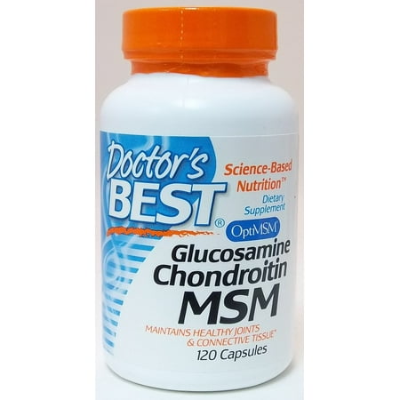 Glucosamine chondroïtine MSM Doctors Best 120 Caps