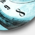 thumbnail image 3 of Designart 'Time Vortex Spiral ' Modern wall clock, 3 of 6