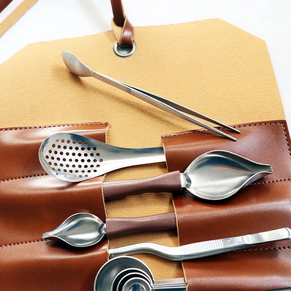 Professional Chef Plating Kit, 12 Piece Culinary Plating Set, Stainless Steel