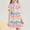 Multicolor 5, variant on BRGZLK Toddler Girls Casual Sundress Cute Love Heart Print Dreamy Pajamas Loose Casual Comfortable Mid-Calf Nightgown Multicolor 7-8 Years