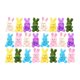 thumbnail image 2 of Juego de juguetes de conejito de peluche de 3 pulgadas, regalo a granel, huevos de Pascua, gallinas 24 piezas, 2 of 9