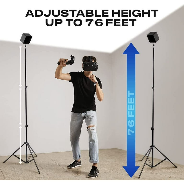 Skywin VR Tripod Stand Compatible with SteamVR Base Station 2.0 - Sensor Stand and Station for Vive Sensors or Oculus Rift Constellation (2-Pack) [video - Walmart.com