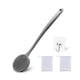 thumbnail image 1 of wonima11 Silicone Body Scrubber for Shower Men Women – Dual-Sided Exfoliating & Massage Shower Brush with Long Handle, Creates Rich Lather, Includes 1 Hook & 2 Lather Balls (Gray)., 1 of 1