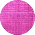 thumbnail image 1 of Ahgly Company Indoor Round Persian Pink Bohemian Area Rugs, 6' Round, 1 of 4