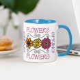 thumbnail image 3 of CafePress - Spring Flowers Mug - 11 oz Ceramic Mug - Novelty Coffee Tea Cup, 3 of 4