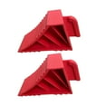 thumbnail image 2 of funtasica 2 Pcs Cales de Roue Robustes Accessoires de Voiture Remplacement Professionnel Caoutchouc 21x8.75x10cm Rouge, 2 of 9