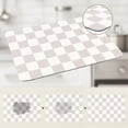 thumbnail image 5 of Diatomaceous Stone Dish Drying Mat, Checkered Quick Dry Dish Drying Mats for Kitchen Counter, Dishes, Cups, and Utensils Beige 15.7*11.8 inch, 5 of 7