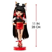 Rainbow High™ Chinese New Year Collector Doll (11-inch) 2022 Year of the Tiger Lily Cheng with Multicolored Rainbow hair, 2 Gorgeous Outfits to Mix & Match Premium Doll Accessories Collectible Gifts