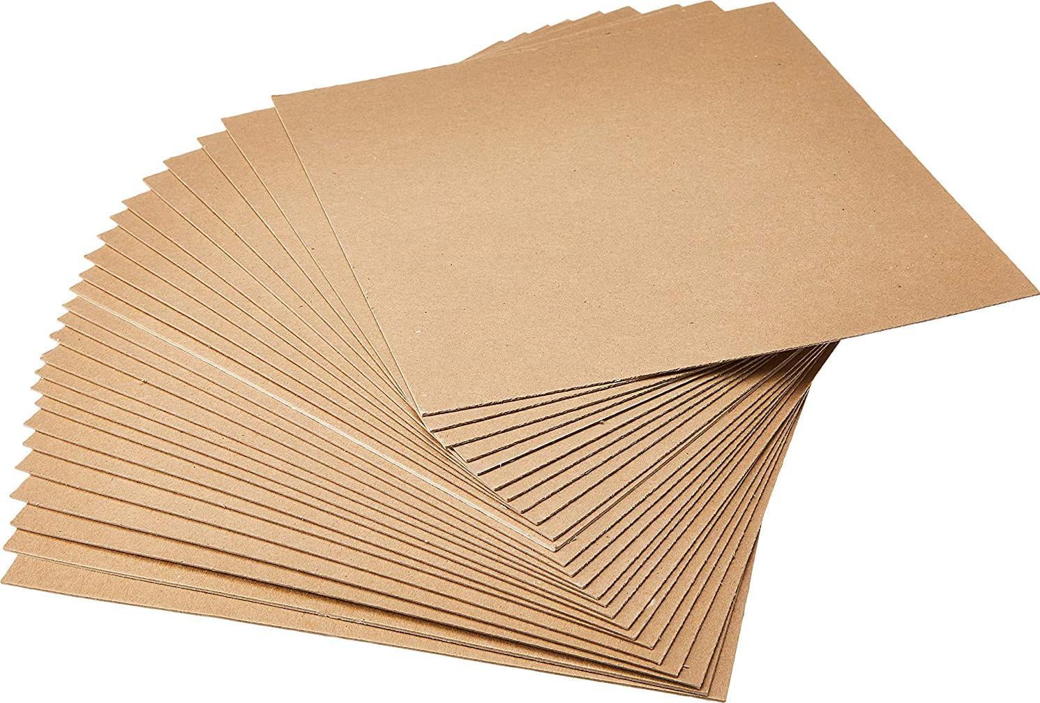 Grafix Medium Weight Chipboard Sheets, 12-Inch By 12-Inch, Natural, 25 ...