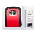 thumbnail image 1 of Key Safe Box Outdoor, Plastics Wall-Mounted Key Safe Weatherproof Combination Key Storage Lock Box Indoor and Outdoor Password Key Lock Box ,Easy Installation, 1 of 7