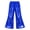 Royal Blue-A, variant on YEAHDOR Girls Shiny Sequins Dance Pants Jazz Hip-Hop Street Dance Flared Pants,Sizes 2-16