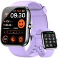 thumbnail image 1 of Reloj inteligente Mikego 1.83 HD, rastreador de actividad física Alexa IP68, color morado, 1 of 7