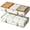 Leather Handles, variant on Under Bed Storage Containers 60L, 6 Inch Tall Storage Bins with Durable Handles and Sidewalls, Closet Organizer for Clothes Blankets Seasonal Items, 2-Pack Beige