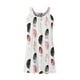 thumbnail image 4 of Vestidos de playa Mujeres Sexy Hawaiano Tropical Impreso Sin mangas Sling Mini Vestido Verano Suelto Cómodo Boho Sundress OAVQHLG3B Store  lin121212, 4 of 5