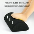 Half Moon Bolster SemiRoll Pillow Ankle and Knee Support Leg
