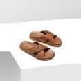 thumbnail image 4 of Dream Pairs Women's Cross-Strap Anti-Slip Flat Sandals, Comfortable Casual Shoes for Daily Runs, 4 of 7