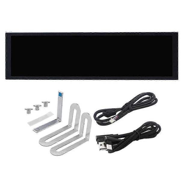 9.2 Inch USB Secondary Screen Type-C Desktop Extended Display 1920x462 IPS LCD CPU RAM GPU Monitor