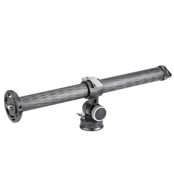 SUNWAYFOTO CCB-01 32mm Carbon Tripod overhead arm with 2-way head kit DSLR overhead mount for horizontal shooting