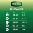 thumbnail image 2 of Depend Fresh Protection Adult Incontinence Underwear for Women, Maximum, L, Blush, 40Ct, 2 of 7
