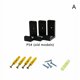thumbnail image 1 of SGACAI Soporte de pared para consola de juegos PlayStation 4 Slim, soporte de pared para consola de juegos US 9CI5, 1 of 7