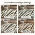 thumbnail image 7 of ODIKA 8'x10' Washable Area Rug Non-Slip Chair-Friendly Mat Entryway Faded Horizontal Stripe Weathered Block Bahroom Bathroom for Dining Room, Large Office, Lounge, 7 of 7