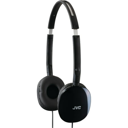 JVC HAS160B FLATS Lightweight Headband Headphones